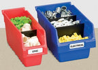 Akro-Mils 40030 Plastic Width Dividers for 6" Tall ShelfMax Shelf Bins Models 30090, 30098, and 30094, Custom Storage Inserts for Tools, Crafts & Supplies, 12-Pack, Black