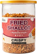 Thairaya Fried Shallot 7.05 oz. (200 grams) | Golden Brown Crispy & Aromatic Product of Thailand Authentic Asian-Style Onion Topping Perfect for asian food.
