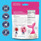 Satin Ice Isomelts for Making Lollipops (Pink) (7oz Pouch) – No Prep Isomalt, Pre-Colored, & Sugar-Free