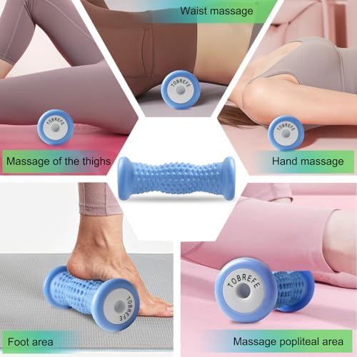 Plantar Fasciitis Relief Foot Massage Roller, for Cure Plantar Fasciitis, Arch and Heel Pain, Myofascial Pain Syndrome, Deep Tissue Acupresssure Reflexology Recovery Muscle Massage Tool