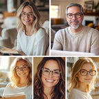 CHEERS DEVICES Reading Glasses for Women Men, Eyeglasses, Blue Light Readers for Men Women