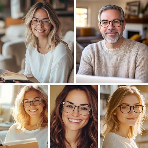 CHEERS DEVICES Reading Glasses for Women Men, Eyeglasses, Blue Light Readers for Men Women