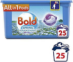 Bold All-in-1 Pods Washing Liquid Capsules Spring Awakening 25 Washes