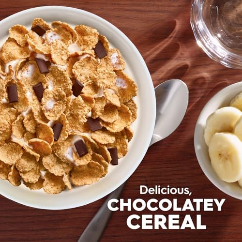 Kellogg's Special K Chocolatey Delight Breakfast Cereal, Good Source of Fiber, Large Size, 15.5 oz
