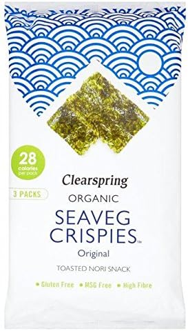 Clearspring Organic Original Seaveg Crispies Multipack - 3 x 5g (0.03lbs)