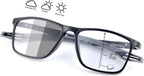 YIMI Progressive Photochromic Multifocus Reading Glasses for Men Women Spring Hinge Computer Anti Blue Light UV Sun Readers