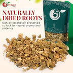 NY Spice Shop Rhubarb Root Cut & Sifted - 4 Ounce Natural Fresh Turkish Rhubarb Root Herb in Resealable Packaging
