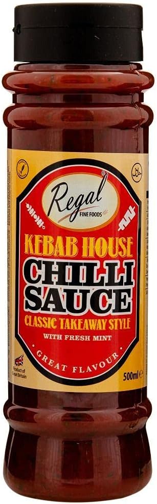 Regal - Kebab House Chilli Sauce With Fresh Mint - (takeaway style) - 500ml