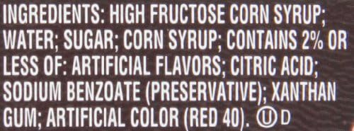 HERSHEY'S Strawberry Syrup, 22 Ounce (Pack of 6)