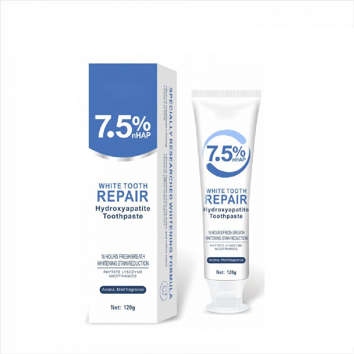 Hydroxyapatite Toothpaste,Gentle and Effective Formula Fresh Breath for Enamel Protection and Tooth Strengthening Oral Health. ﻿ (1)