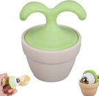 2 Pack Mini Potted Plant Eye and Face Massage Roller, Handheld Desk Decor Roller Ball for Neck and Body