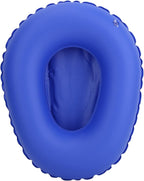 Hapivida Inflatable Bedpan Men, Blue Portable Bedpan for Men Anti Bedsore Toilet for Bedridden Elderly Women Stool Toilets