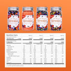 Halloween Sprinkles Set, Edible Sprinkles for Cake Decorating, Orange Sanding Sugar Jimmies Sprinkles Mix for Cupcake Toppers Cookies Baking(7.04 Oz)
