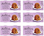 Bundle of 6 x 2pack Auntys Spotted Dick Steamed Puddings - 95g ea
