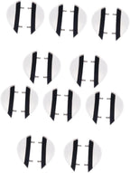 Gatuida 20pairs Non-Skid Glasses Nose Pads Easy to Install Silicone Cushion Eyewear Accessory for Everyday Use