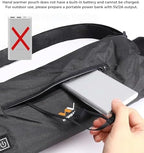 Electric Heated Hand Warmer Pouch,(No Build in Battery) Gloves with Double Sided Heating Areas- Portable USB Heated Hand Muff for Men & Women - Ideal for Football, Hunting,Fishing,Camping, Golf