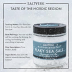 Saltverk Sea Salt - Gourmet, Icelandic, Hand Harvested and Sustainably Made - Flaky 3.17 Oz