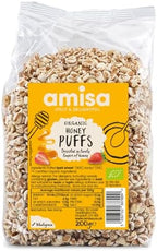 Amisa Organic - Spelt Puffs - Honey - 200g