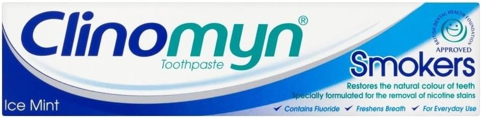 Clinomyn Smokers Toothpaste Tube (75ml) - Pack of 2