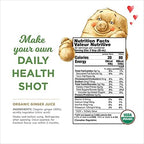 99% Pure Organic Ginger Juice by The Ginger People – Digestive Health, Premium Quality, 32 Fl Oz Bottle (Pack of 1)