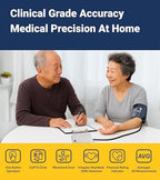 A&D Medical Blood Pressure Monitor for Home Use, UA-767F, Wide-Range Cuff (8.6-16.5"/22-42cm), 4 User, Easy to Use, Body Movement & Cuff Fit Detection Error, Batteries, Carrying Case