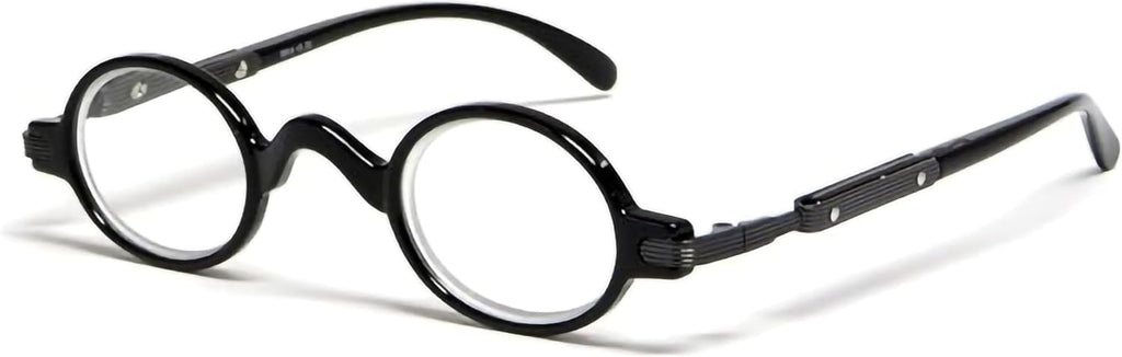 Calabria R314/R501S Round Metal Reading Glasses Men Women Professor Eyeglasses Vintage Readers Classic Stylish Retro Fashion