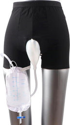 Wearable Urinal for Men External Catheter for Men Male Urine Collection Bag Stadium Buddy for Men Male Urine Collector Urine Collector for Men (L)