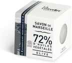 La Corvette Marseille soap cube OLIVE, boxed; ECOCERT 100g