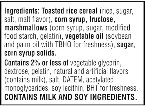 Rice Krispies Treats Homestyle Crispy Marshmallow Squares, Kids Snacks, Snack Bars, Original, 27.9oz Box (24 Bars)