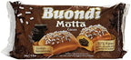 Motta: " Buondì " box of 6 snack cake with Cocoa Cream total 258g each (9.1oz) - Pack of 4 [ Italian Import ]