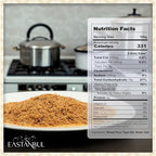 Eastanbul Baked & Shredded Kataifi for Dubai Chocolate, Kadayif Pastry Dough for Milk Pudding, Roasted Katifi Muhallebi Kadaifi Sprinkles Crushed Katafi Topping, Vegan Food, 8.81oz/250g
