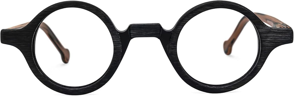 Zeelool Readers Retro Blue Light Blocking Reading Glasses for Men Women, Vintage Small Round Eyeglasses Anti UV Arale