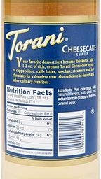 Torani Cheesecake Syrup, 750 ml