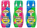 WARHEADS Super Sour Double Drops - Liquid Sour Candy - Blue Raspberry, Green Apple and Watermelon Assorted Flavors - 1.01 oz. Bottles - 6 Pack