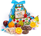 Birthday Fruit & Chocolate Tower