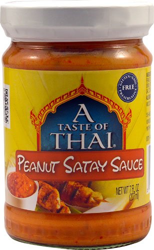 A Taste of Thai Peanut Satay Sauce -- 7 fl oz - 2 pc