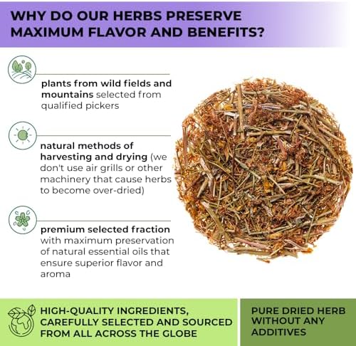 4 oz Alfalfa Leaf Alfalfa Herb Tea (Medicago Sativa) - 113g Tea Bags Herbal