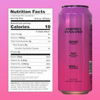 3D Energy Drink – Sugar Free, 200mg Caffeine, Pre Workout, Taurine, L-Carnitine, Lightly Carbonated, 16oz Cans, 12 Pack - Watermelon Grape
