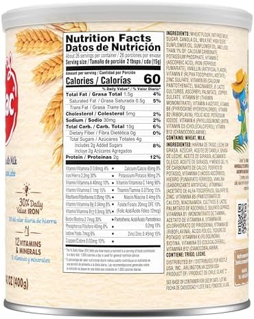 Nestle Cerelac, Baby Cereal, Wheat Cereal with Milk, 14.1 oz