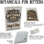 TAPCRAFT Orange & Citrus Bitters Botanical Blend – DIY Citrus Bitters Making Kit for Home Mixology and Craft Cocktails
