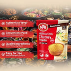 MTR Spiced Chutney Powder - Indian Spice Blend with Black gram dal, Red Chilli, Curry Leaves, Mustard, and Asafoetida - Instant and Easy to use - Ideal for Meal Time - 200g