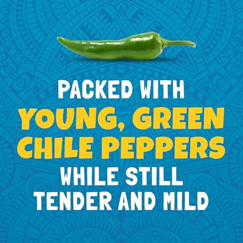 Ortega Fire Roasted Diced Green Chiles, Mild, 4 oz (Pack of 12)