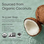 Sports Research Organic MCT Oil - Keto & Vegan MCTs C8, C10, C12 from Coconuts - Fatty Acid Brain & Body Fuel, Non-GMO & Gluten Free - Flavorless Oil, Perfect in Coffee, Tea & Protein Shakes - 32 oz