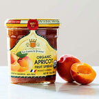 Apricot Jam Spread USDA Organic Preserve – 12 OZ / 340 G – Made in France Traditional Jam Non GMO Gluten Free