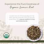 Starwest Botanicals Organic Dried Licorice Root - Herb for Loose Leaf Tea Blends, Candy, & Baked Goods, Cut & Sifted, Certified Kosher, Non-GMO - 4 oz Pouch