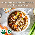 Edward & Sons Vegan Chicken Beef Vegetable Bouillon Cubes - Vegan Broth, Gluten Free Stock, No Trans Fat, Use in Soups, Stews and Pilafs (8 Cubes of Each)