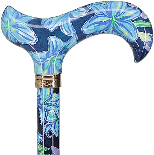 Royal RC Canes Walking Sticks for Men and Women - Stylish Designer Fashionable Adjustable Derby Canes - Lightweight Aluminum Cool Walking Sticks with HD Patterns