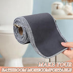 FuWeave 30 Pack Reusable Toilet Paper Towels No Tear Bidet Towels Washable Toilet Paper Bulk Paperless Rolls Cotton Treadmill Family Cloth Wipes (Gray)