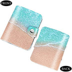 Pill Organizer,Pill Pouches Clear Plastic Bags Self Sealing Travel Medicine Organizer Storage (1-Sandbeach, 1 Pack)