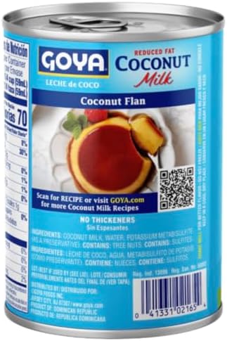 Goya Coconut Milk Reduced Fat, 13.5 oz, 2-Pack